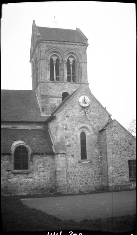 Clocher et transept