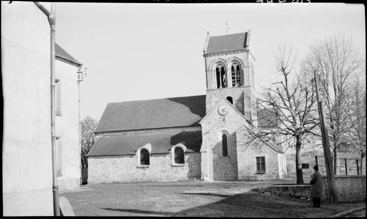 Vue d'ensemble, façade latérale