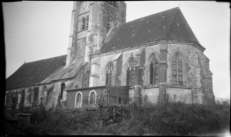 Chevet et façade latérale