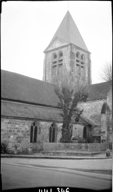 Clocher et façade latérale