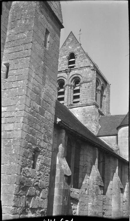 Façade latérale et clocher