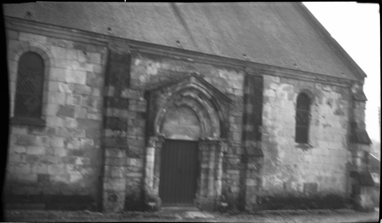 Façade latérale, entrée