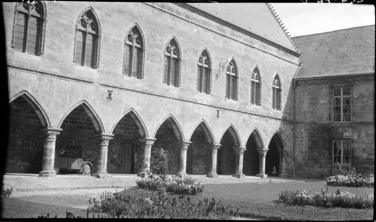 Façade de l’aile nord sur cour