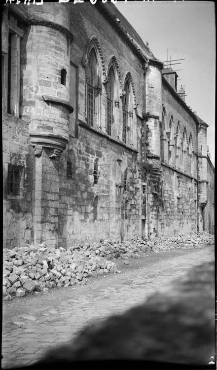 Vue de la façade côté rue