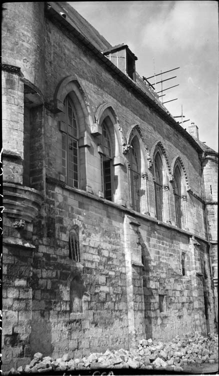 Vue de la façade côté rue