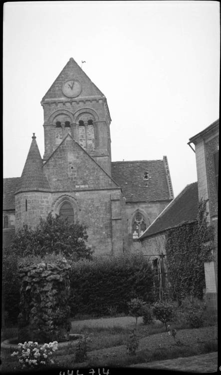 Clocher et transept