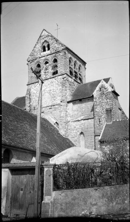 Clocher, côté sud-ouest