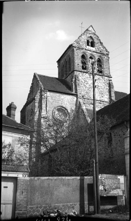 Clocher et transept