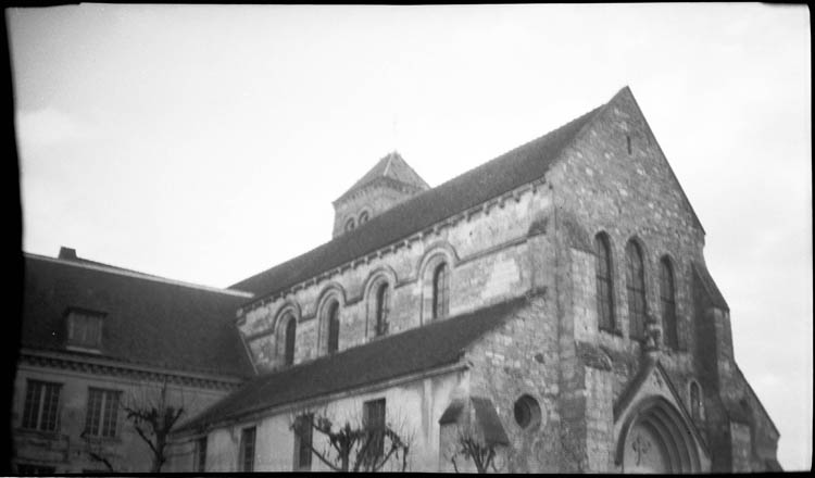 Façade occidentale et façade latérale au nord