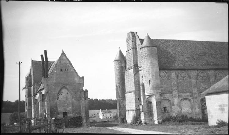 Vue des bâtiments