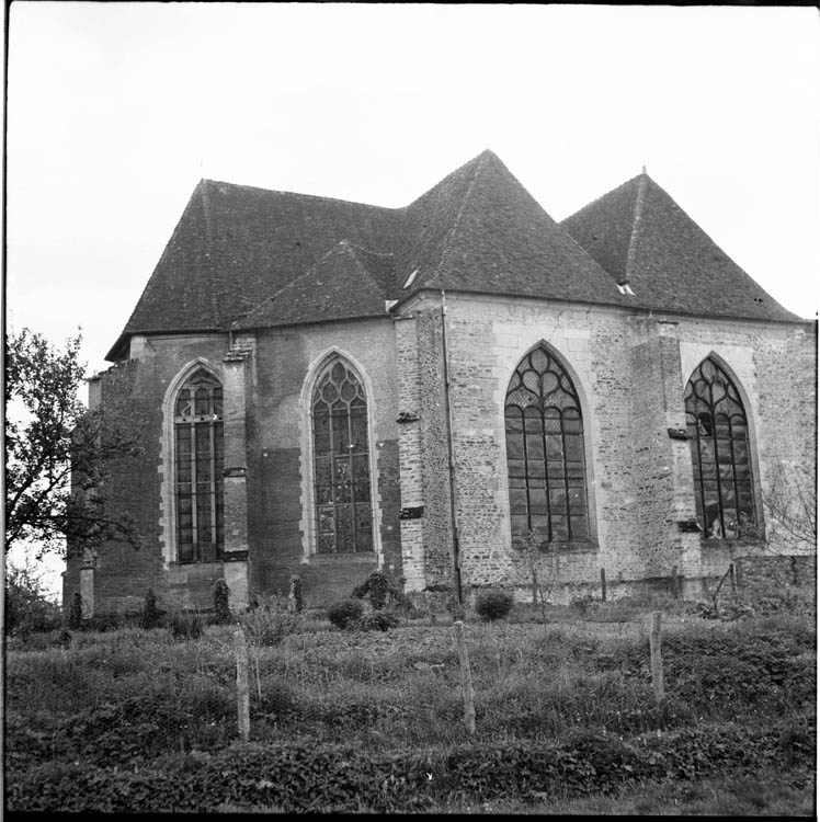 Chevet et transept côté nord