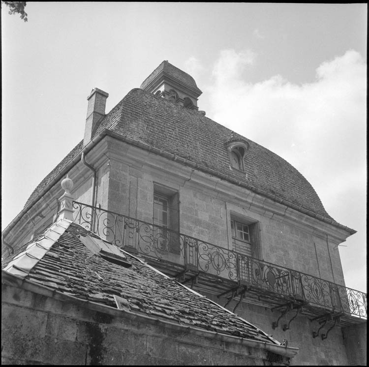 Partie supérieure de la façade intra-muros