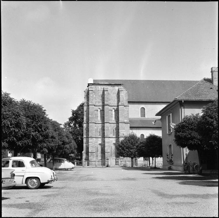 Clocher avant restitution de la flèche