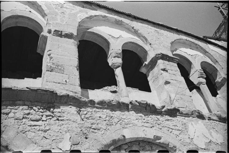 Baies géminées du triforium