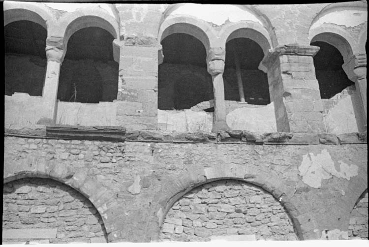 Baies géminées du triforium