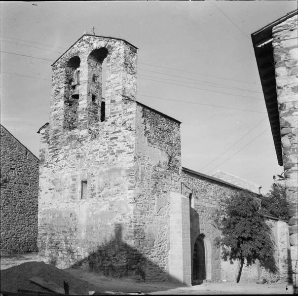 Façade avec clocher