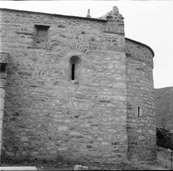 Façade latérale et chevet