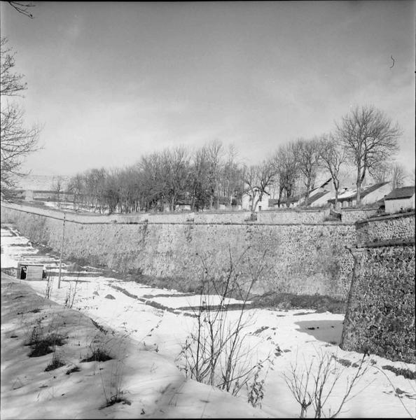 Courtines sous la neige