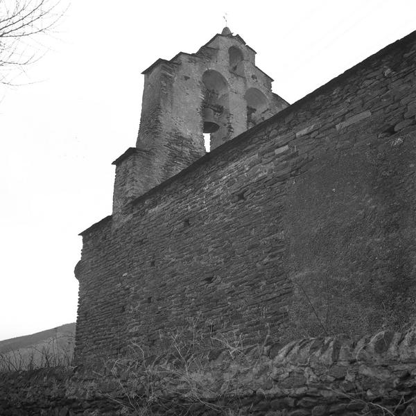 Façade latérale et clocher