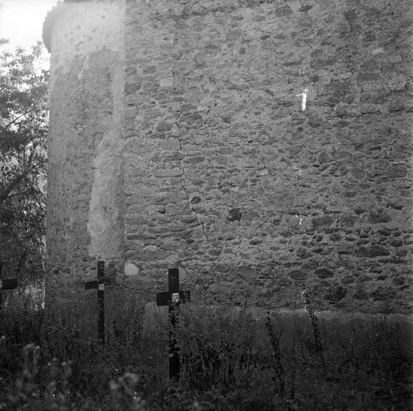 Mur ; cimetière