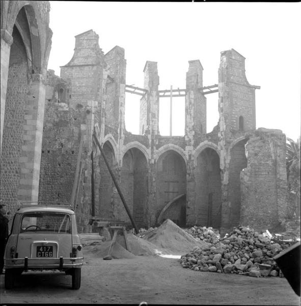 Choeur : chantier de reconstruction