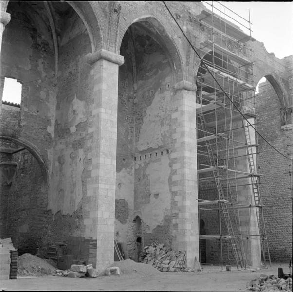 Chapelles : chantier de reconstruction