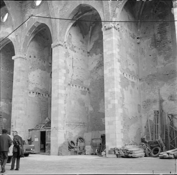 Chapelles : chantier de reconstruction