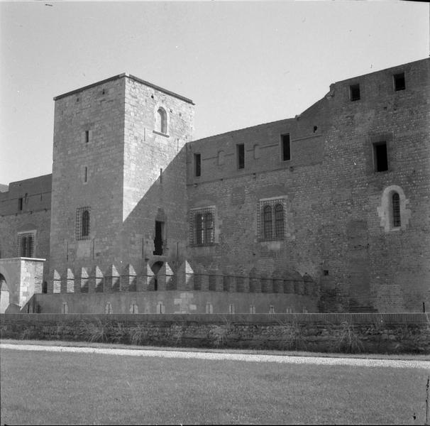 Façade extérieure ouest