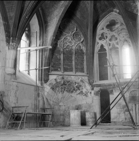 Chapelle basse, intérieur : abside