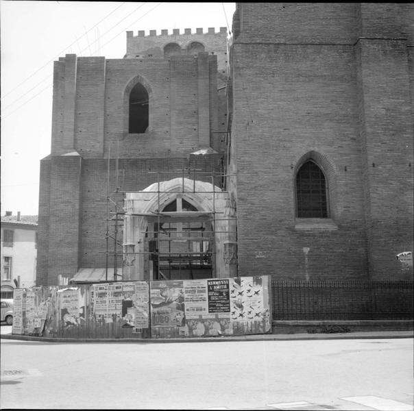 Façade ; arc étayé