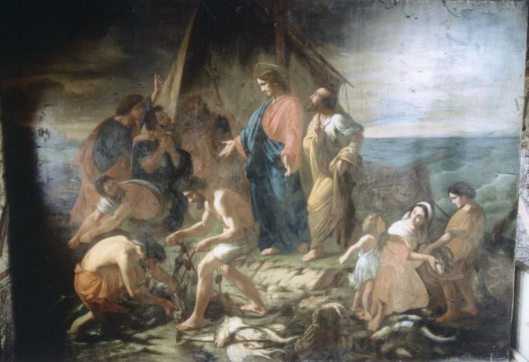 Tableau : la Pêche miraculeuse