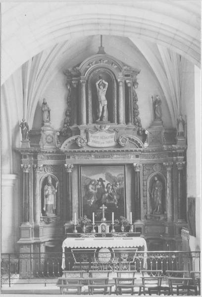 statue : saint Sébastien - © Ministère de la Culture (France), Médiathèque du patrimoine et de la photographie (objets mobiliers), tous droits réservés