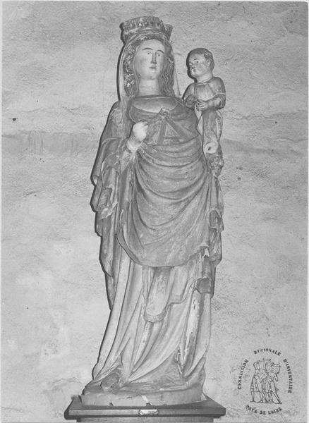 Statue : Vierge à l'Enfant