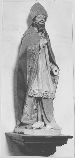 Statue : saint Augustin