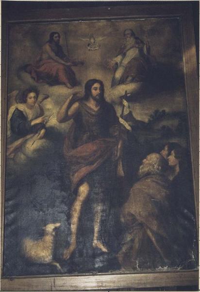 Tableau : Baptême du Christ