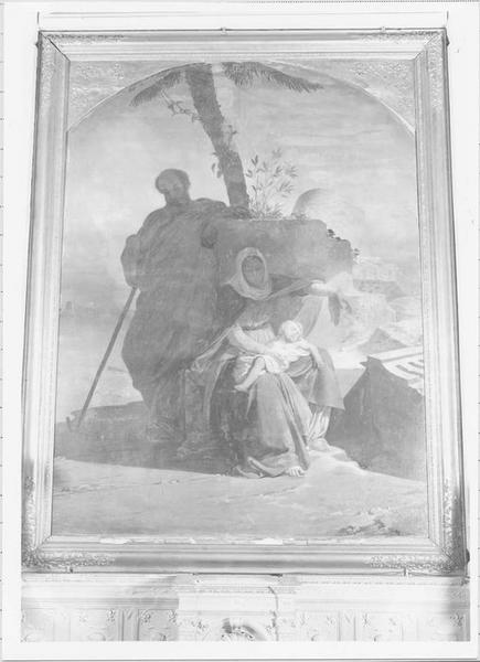 tableau : le Repos pendant la Fuite en Egypte - © Ministère de la Culture (France), Médiathèque du patrimoine et de la photographie (objets mobiliers), tous droits réservés