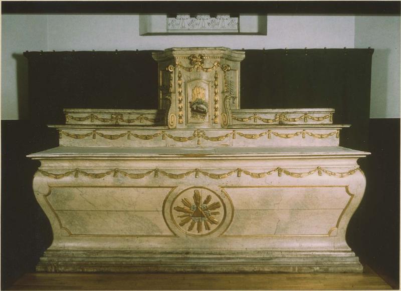 maître-autel, gradins, tabernacle (maître-autel)