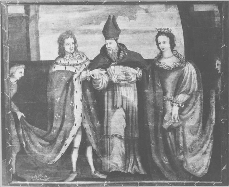 tableau : le Mariage de Jean IV duc de Bretagne avec Jeanne de Navarre - © Ministère de la Culture (France), Médiathèque du patrimoine et de la photographie (objets mobiliers), tous droits réservés