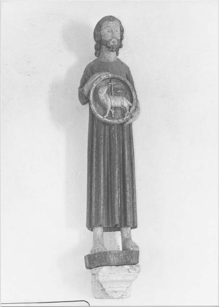 statue : saint Jean-Baptiste - © Ministère de la Culture (France), Médiathèque du patrimoine et de la photographie (objets mobiliers), tous droits réservés