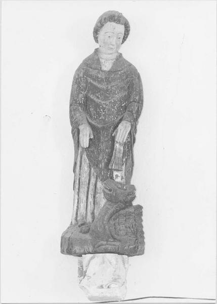 statue : saint Pol de Léon - © Ministère de la Culture (France), Médiathèque du patrimoine et de la photographie (objets mobiliers), tous droits réservés
