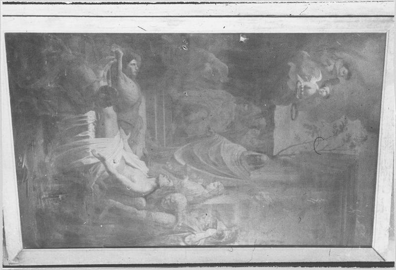 tableau : le martyr de saint Donatien et de saint Rogatien