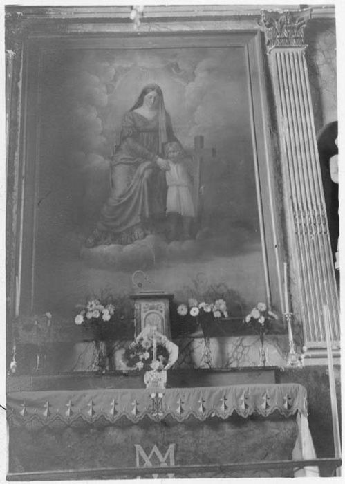 tableau, cadre : La Vierge protectrice - © Ministère de la Culture (France), Médiathèque du patrimoine et de la photographie, diffusion RMN-GP