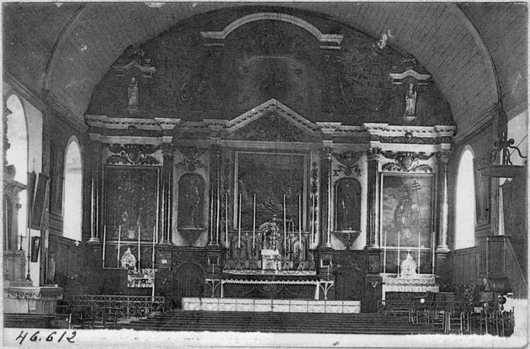 retable (maître-autel)