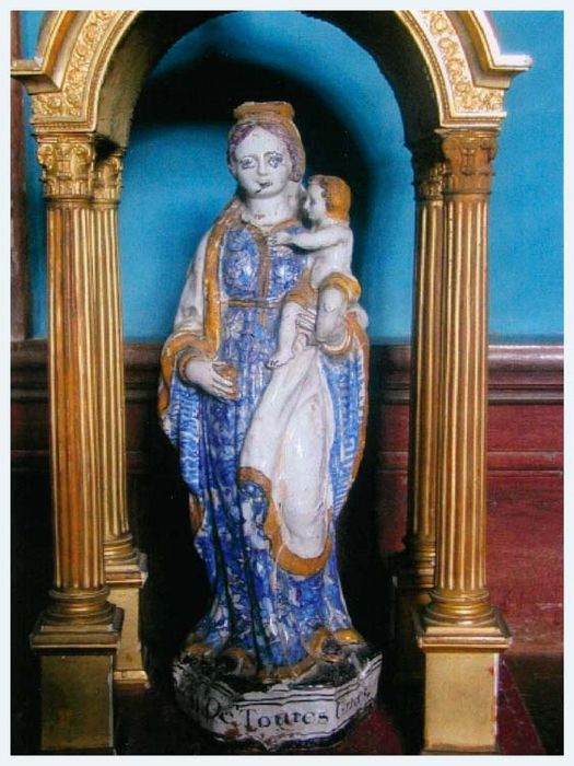 statue (statuette) : Vierge à l'Enfant dite Notre-Dame de Toutes-Grâces (photcopie numérisée)