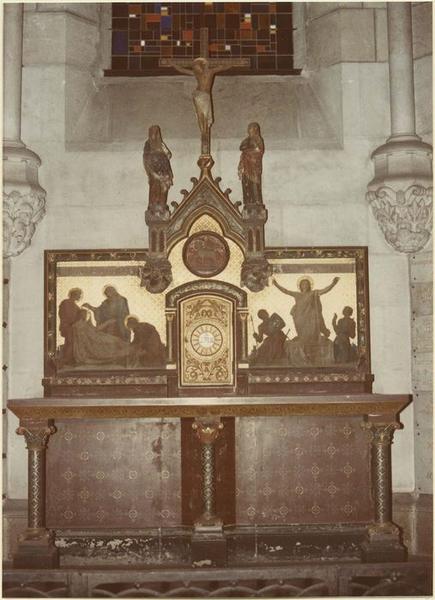 autel, tabernacle, retable, autel de saint Joseph