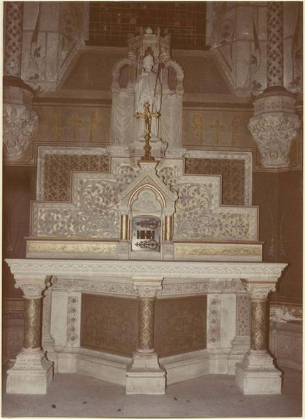 autel, tabernacle, statue : saint Félix