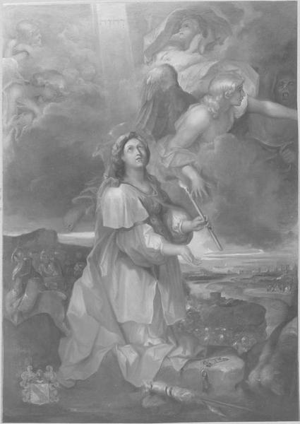 tableau : sainte Geneviève