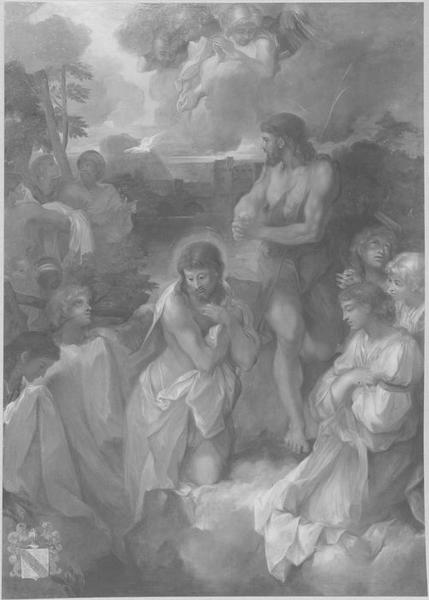 tableau : le Baptême du Christ