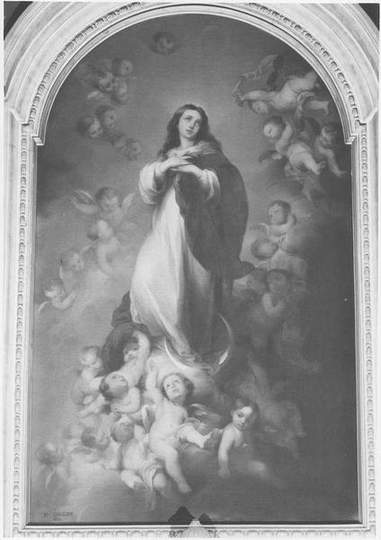 tableau : l'Immaculée Conception, vue générale