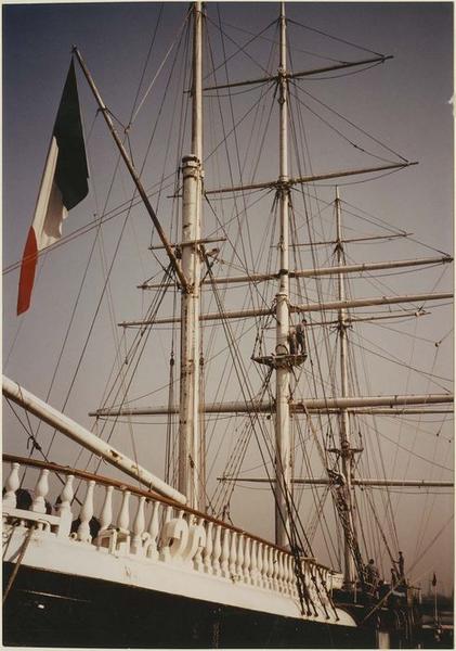 bateau de charge puis bateau école (trois-mâts barque, antillais) : Belem, ex Giorgio Cini, ex Fantôme dit Le Belem